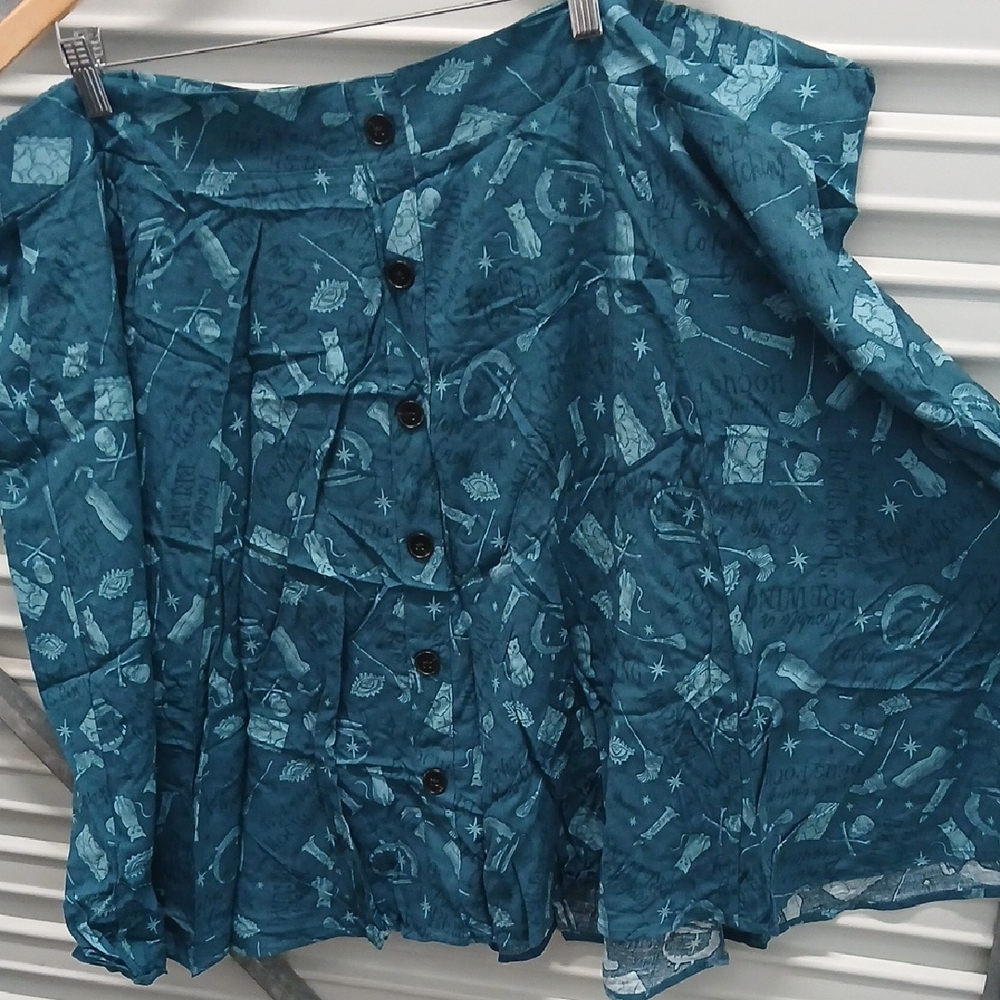 Disney Hocus Pocus Print A-line Skirt